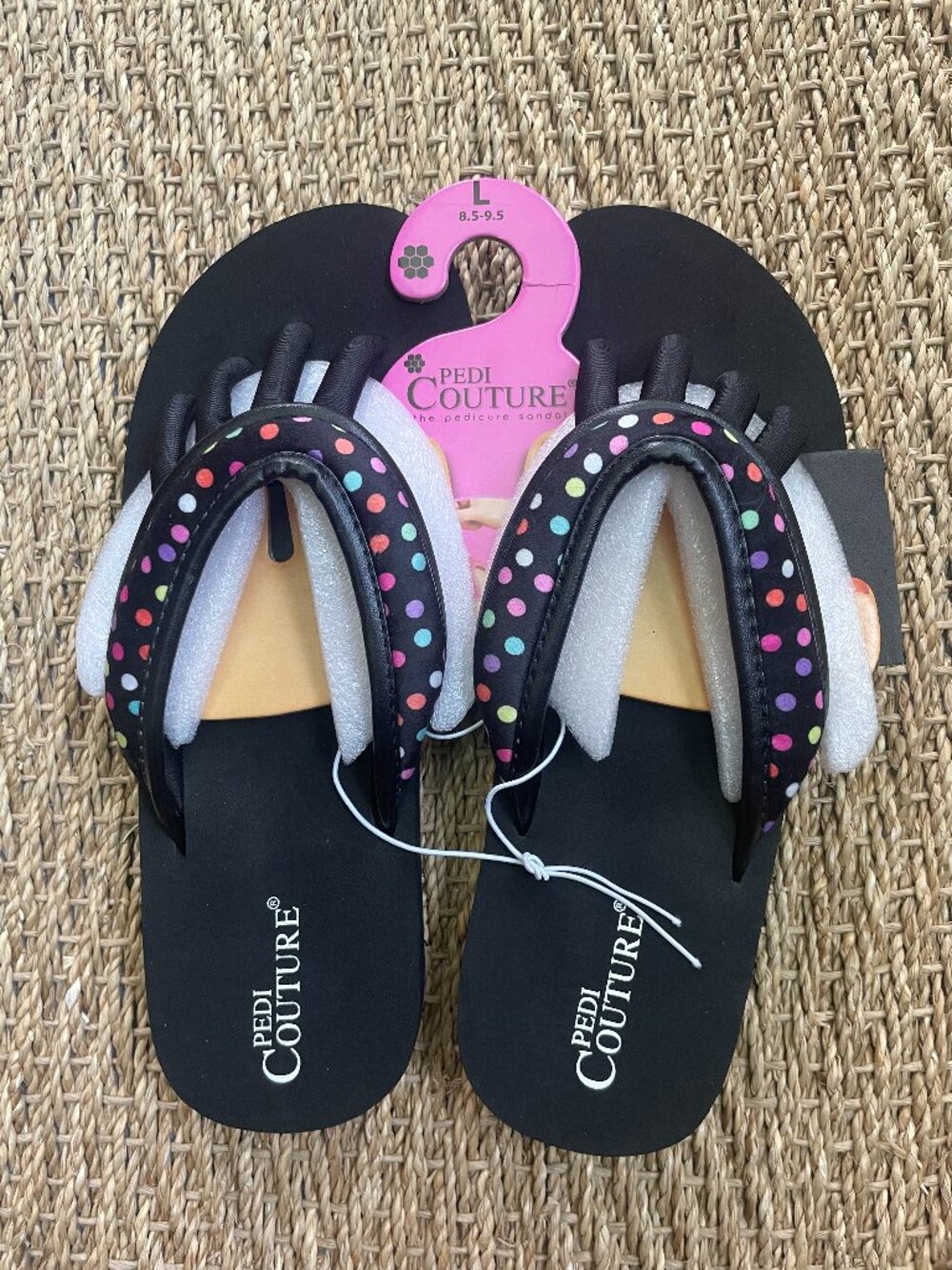Pedi Couture Pedicure Sandals - Size L - Brand New in Bag